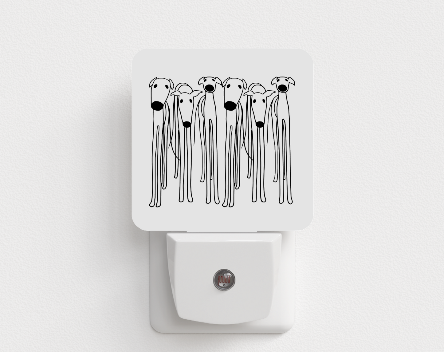 Greyhounds Night Light, Multiple Greyhounds Night Light