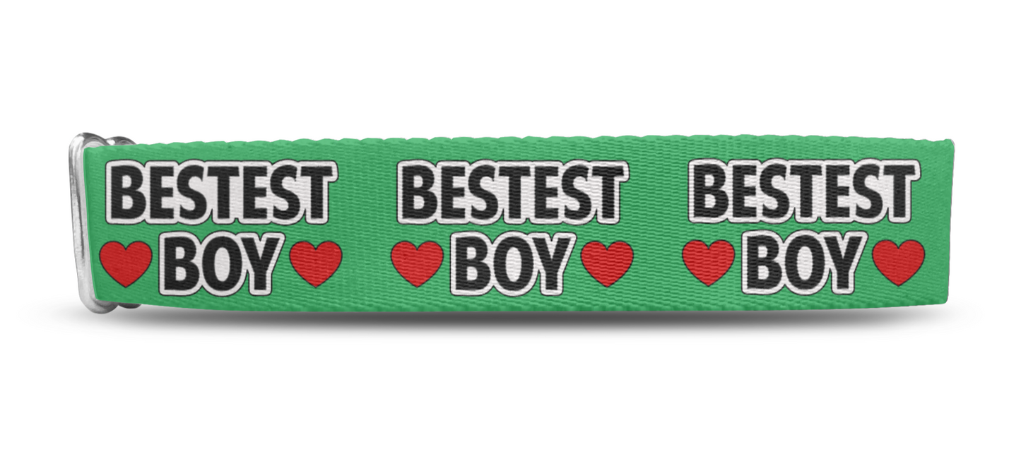Bestest Boy Dog Collar, Spoiled Dog Collar, Funny Collar