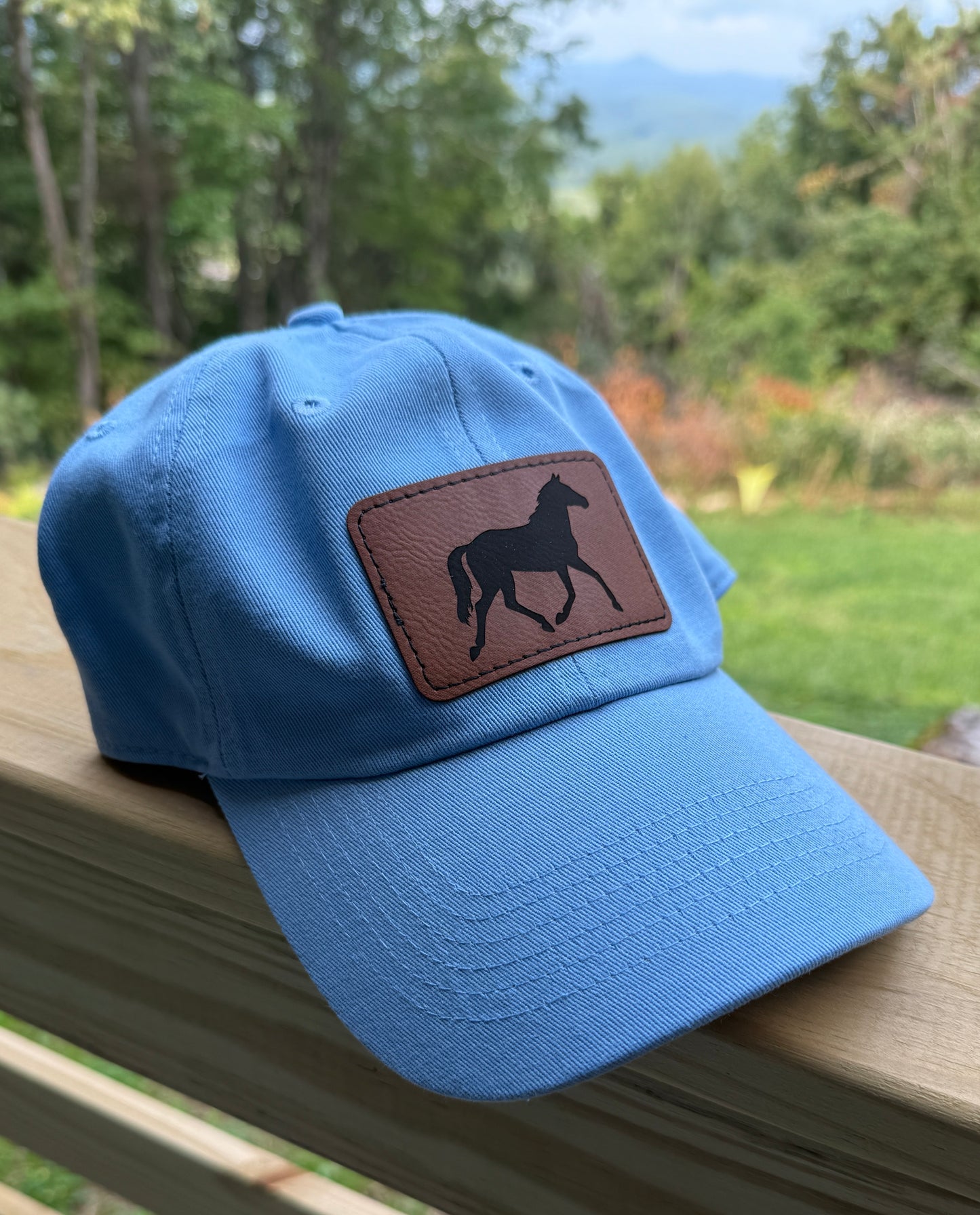 Horse Silhouette Baseball Hat Multiple Colors