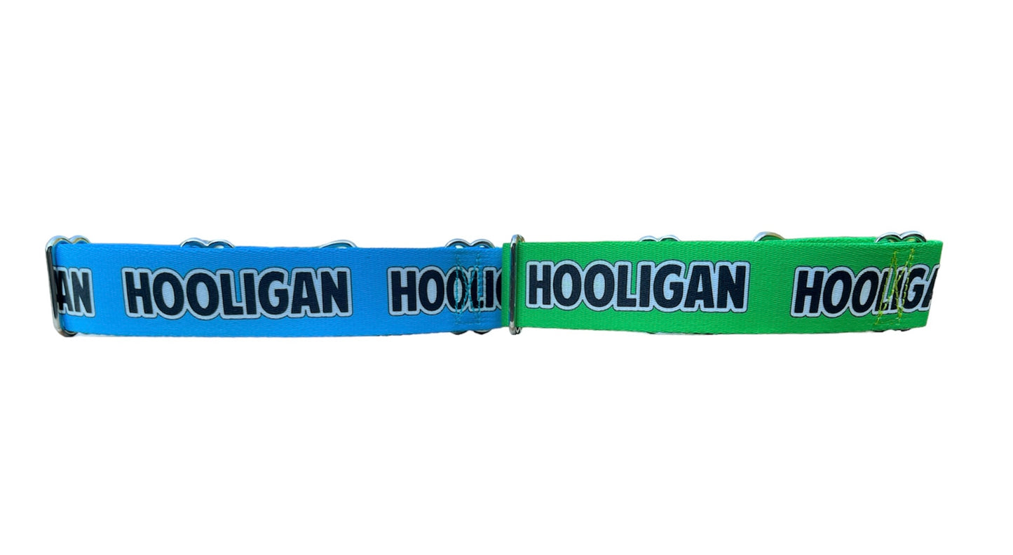 Hooligan Nickname Dog Collar, Funny Dog Collar 1" & 1.5"