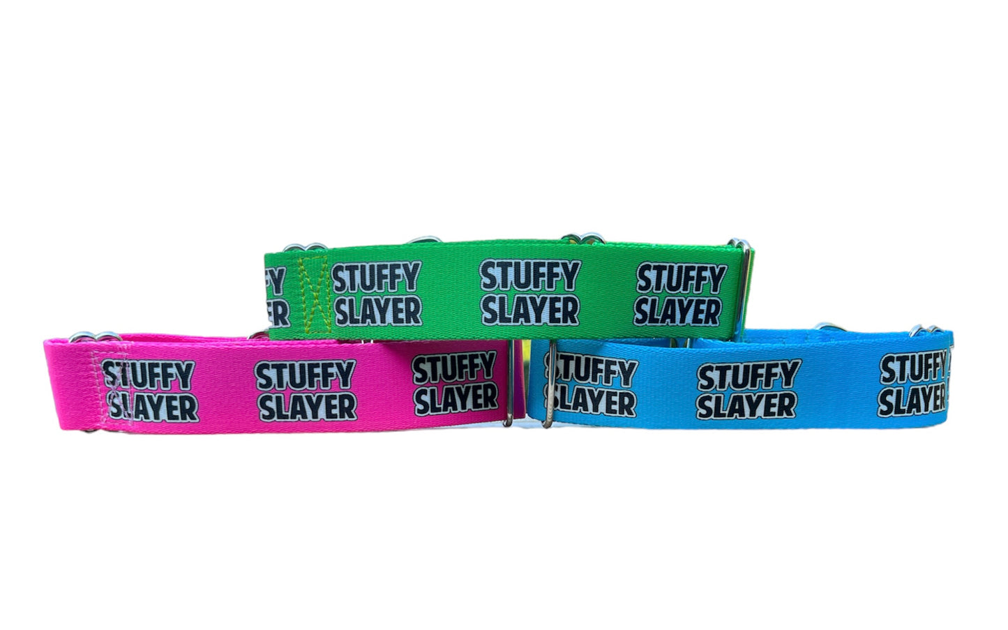 Stuffy Slayer Dog Collar, Dog Toys Dog Collar, Destructive Dog Collar 1" & 1.5"