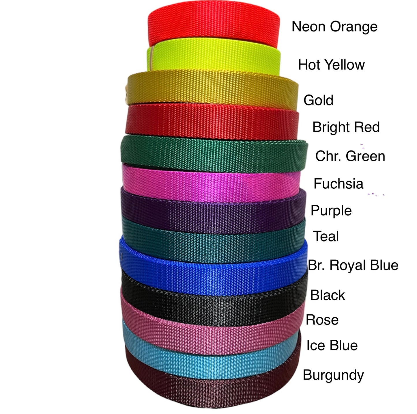 1" Nylon Leash 4' or 6'