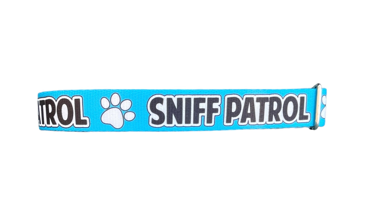 Sniff Patrol Nosework Dog Collar 1" & 1.5"