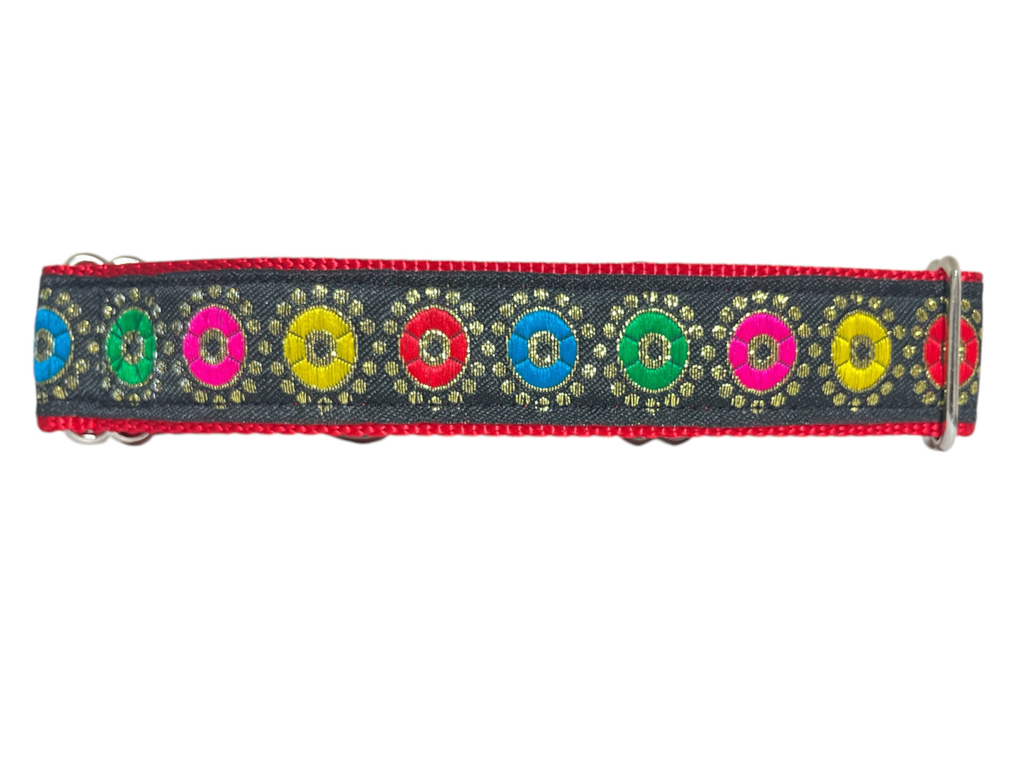 Bright Spheres Dog Collar 1.5" Width