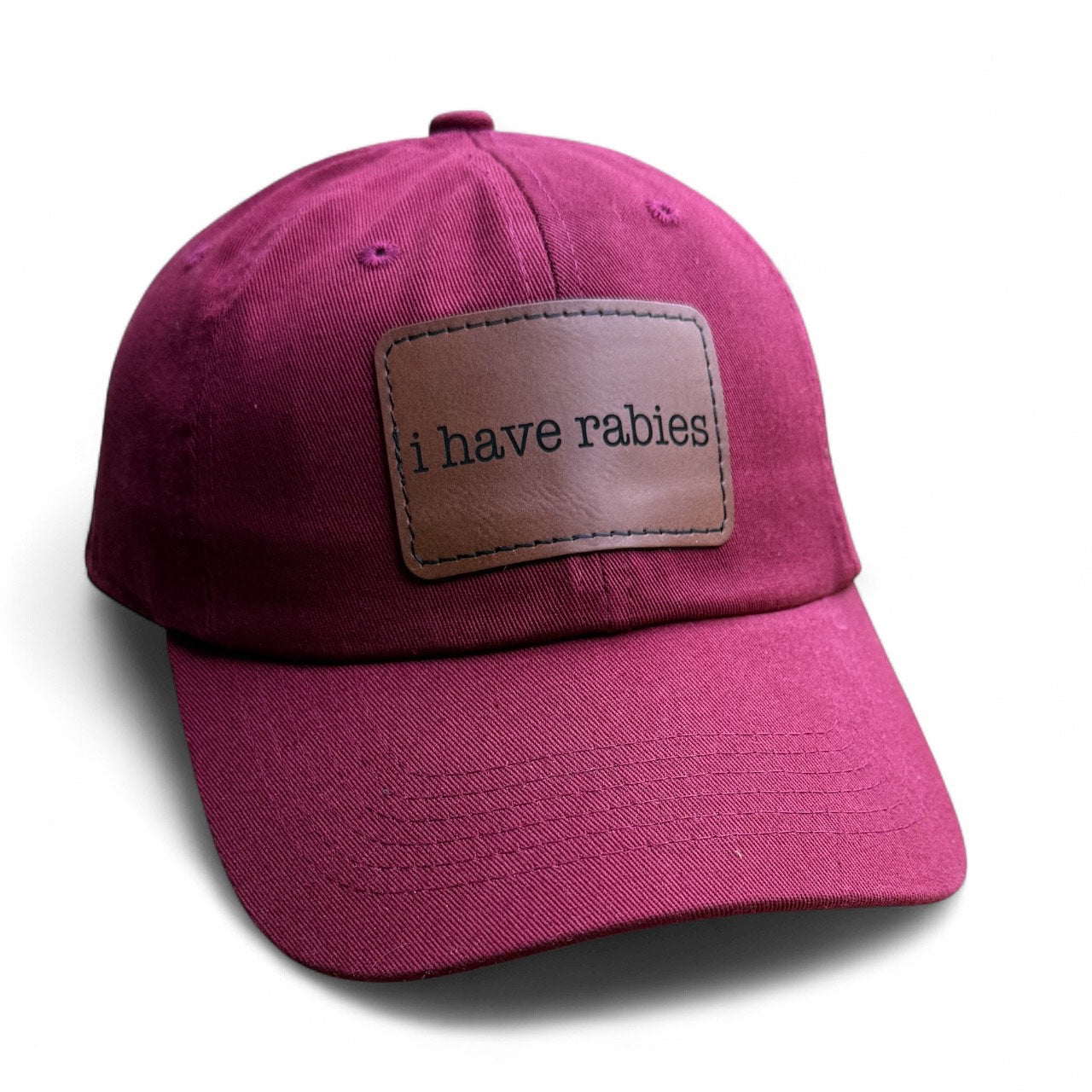 I Have Rabies Baseball Hat Multiple Colors