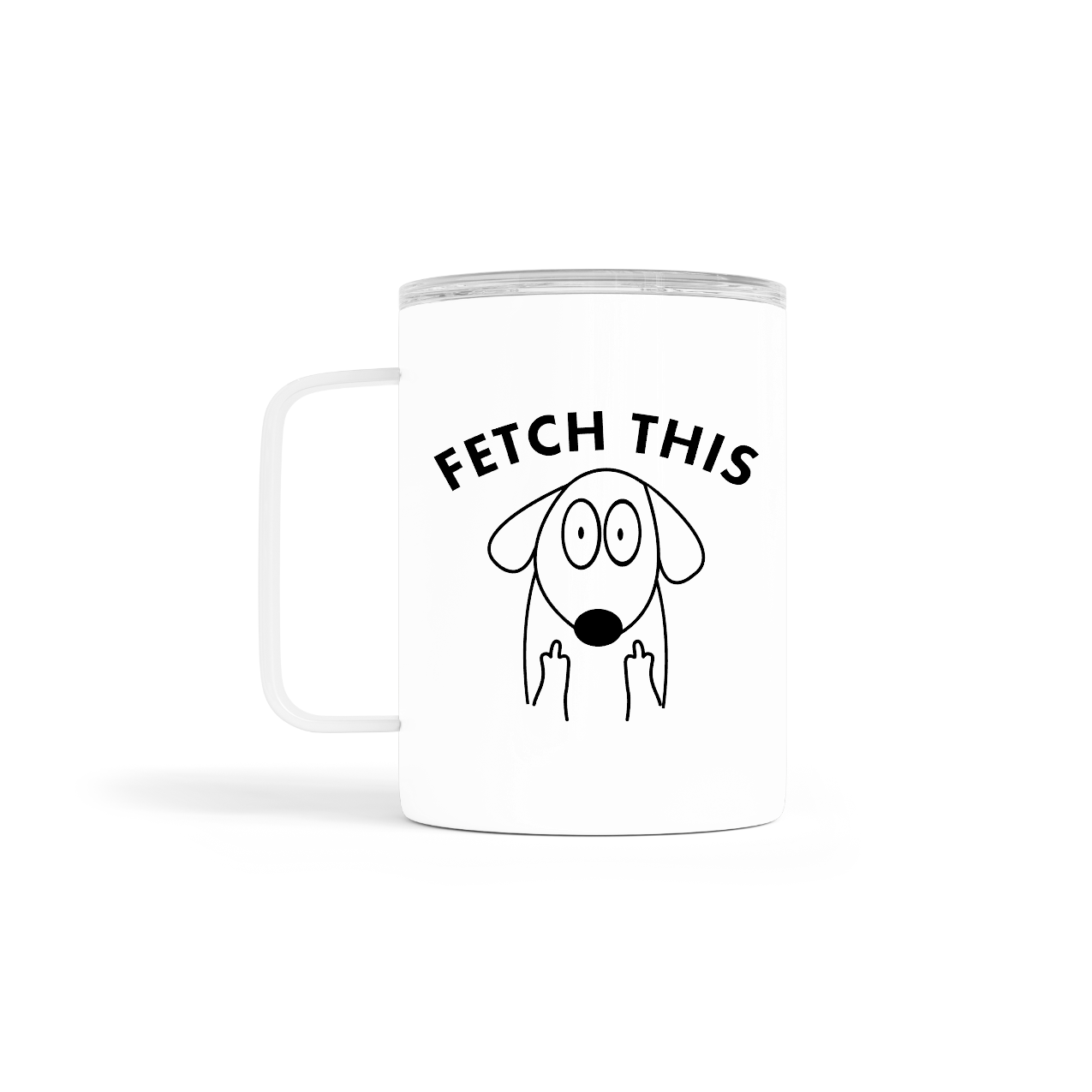 Fetch This 12 oz. Stainless Steel Insulated Coffee Mug