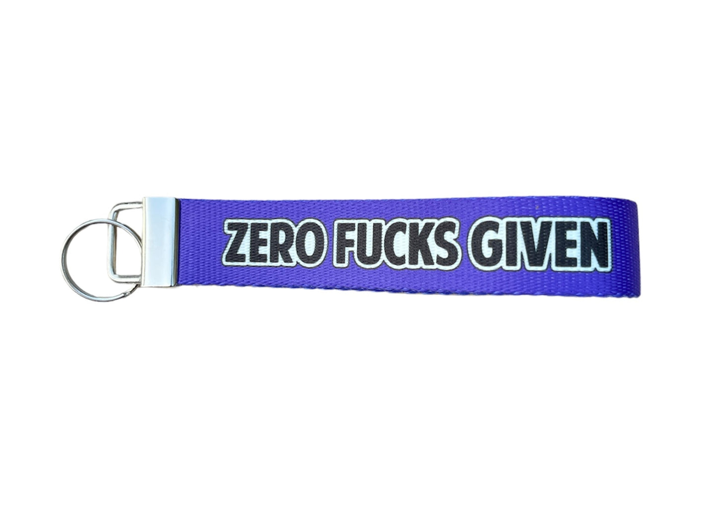Zero Fucks Given Key Fob