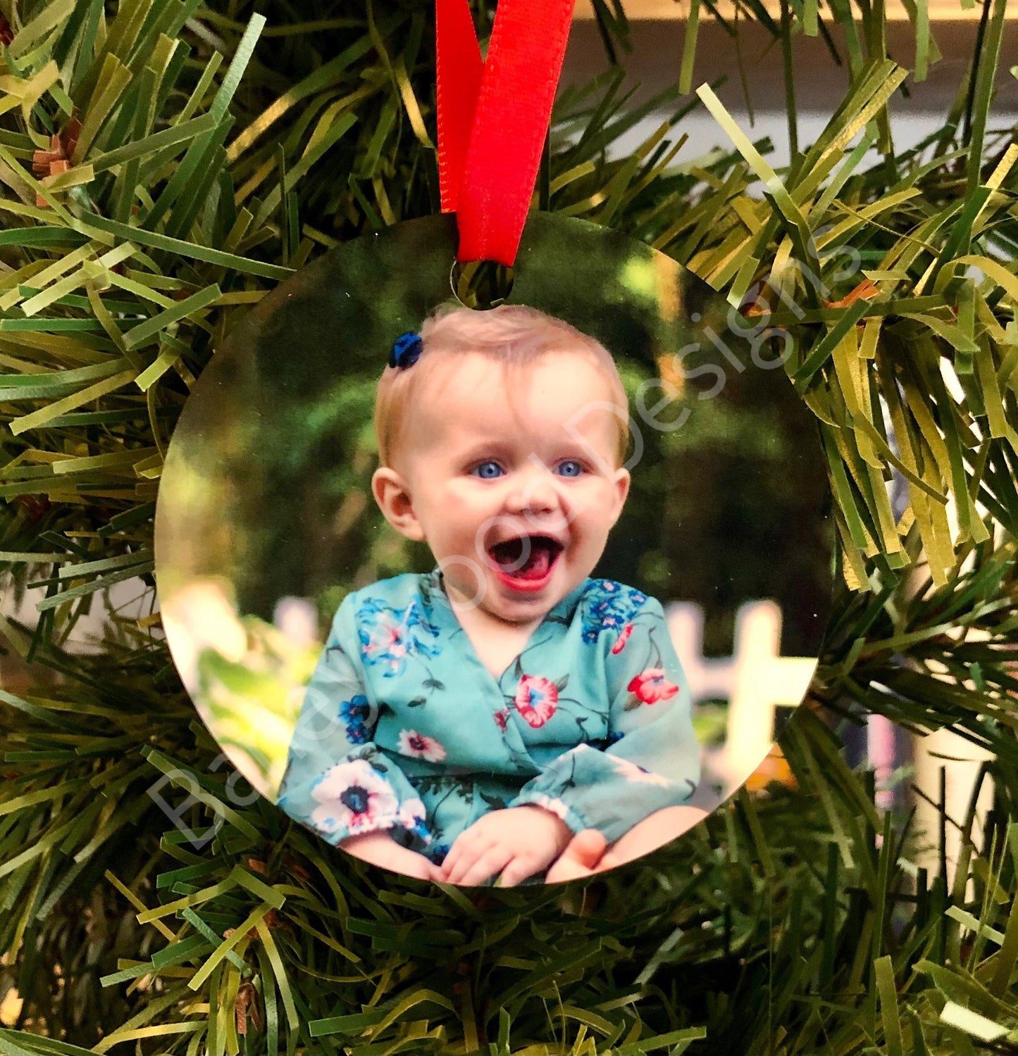 Personalized Christmas Ornament With Your Photo