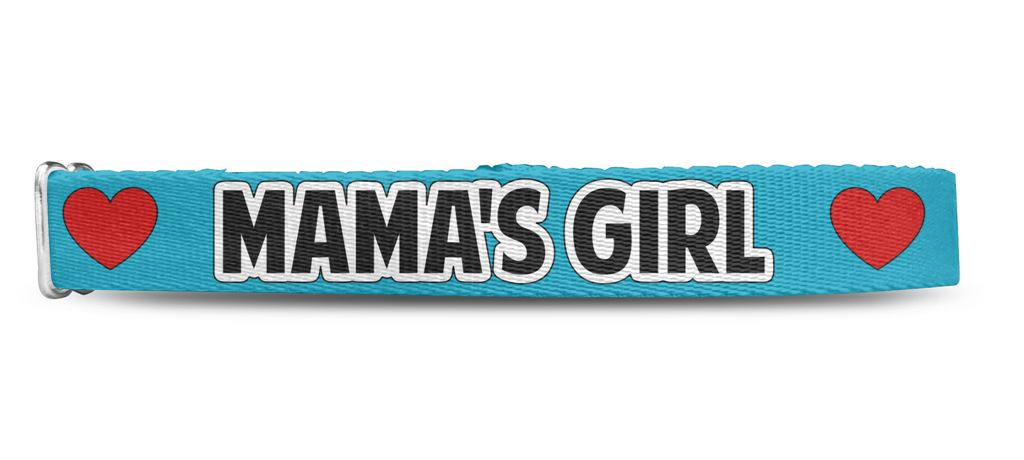 Mama's Girl Dog Collar, Spoiled Dog Collar