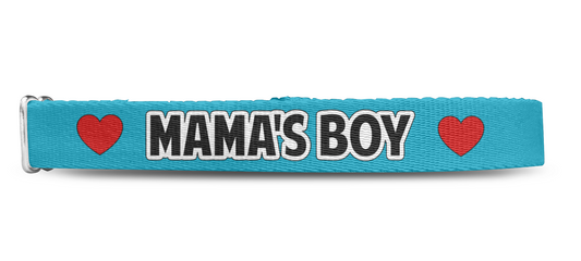 Mama's Boy Dog Collar, Spoiled Dog Collar