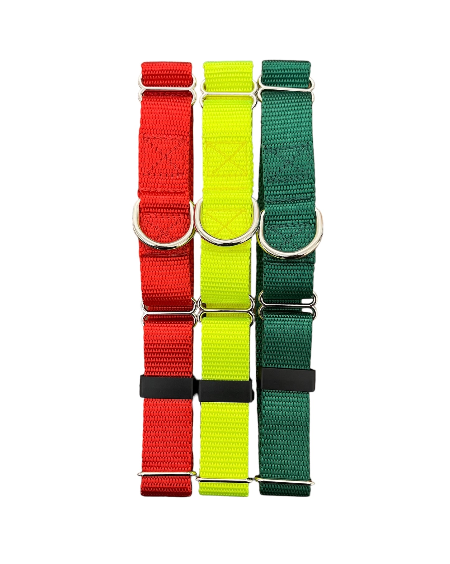 1" Nylon Martingale Collar, Dog Collar, Sighthound Dog Collar, Pet Collar WHOLESALE