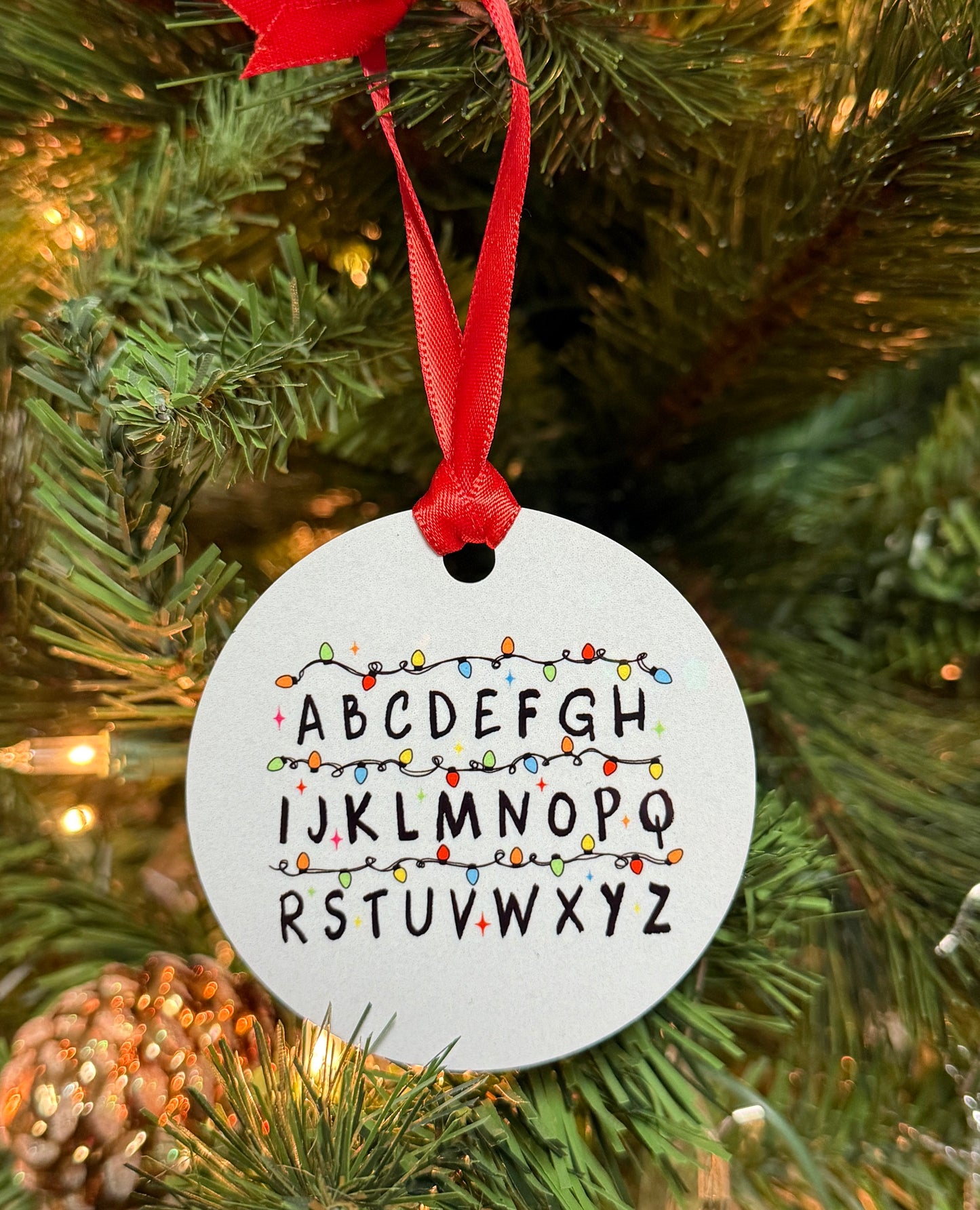 Stranger Things Double Sided Christmas Ornament