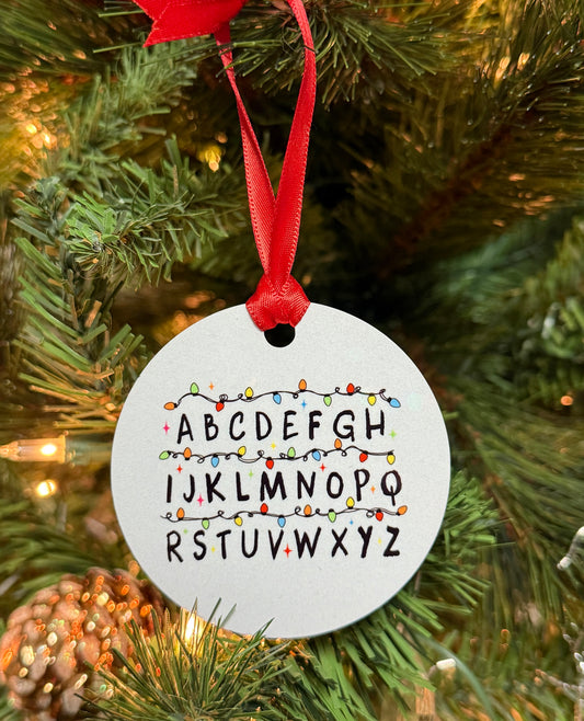 Stranger Things Double Sided Christmas Ornament