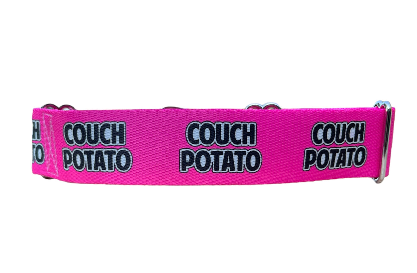 Couch Potato Nickname Dog Collar