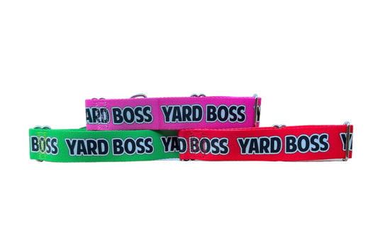 Yard Boss Nickname Dog Collar