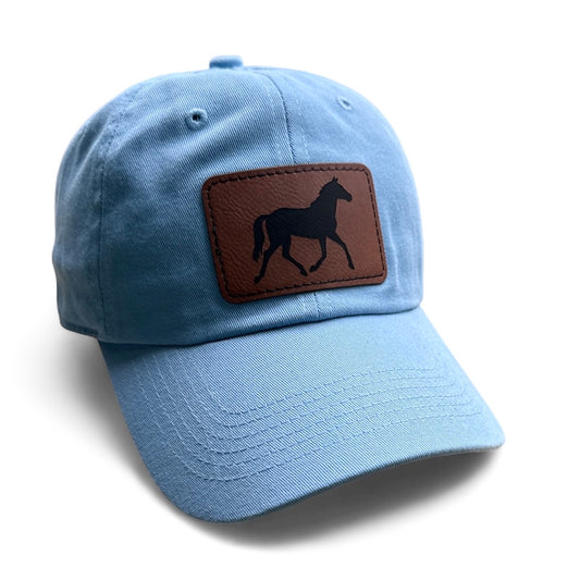Horse Silhouette Baseball Hat Multiple Colors