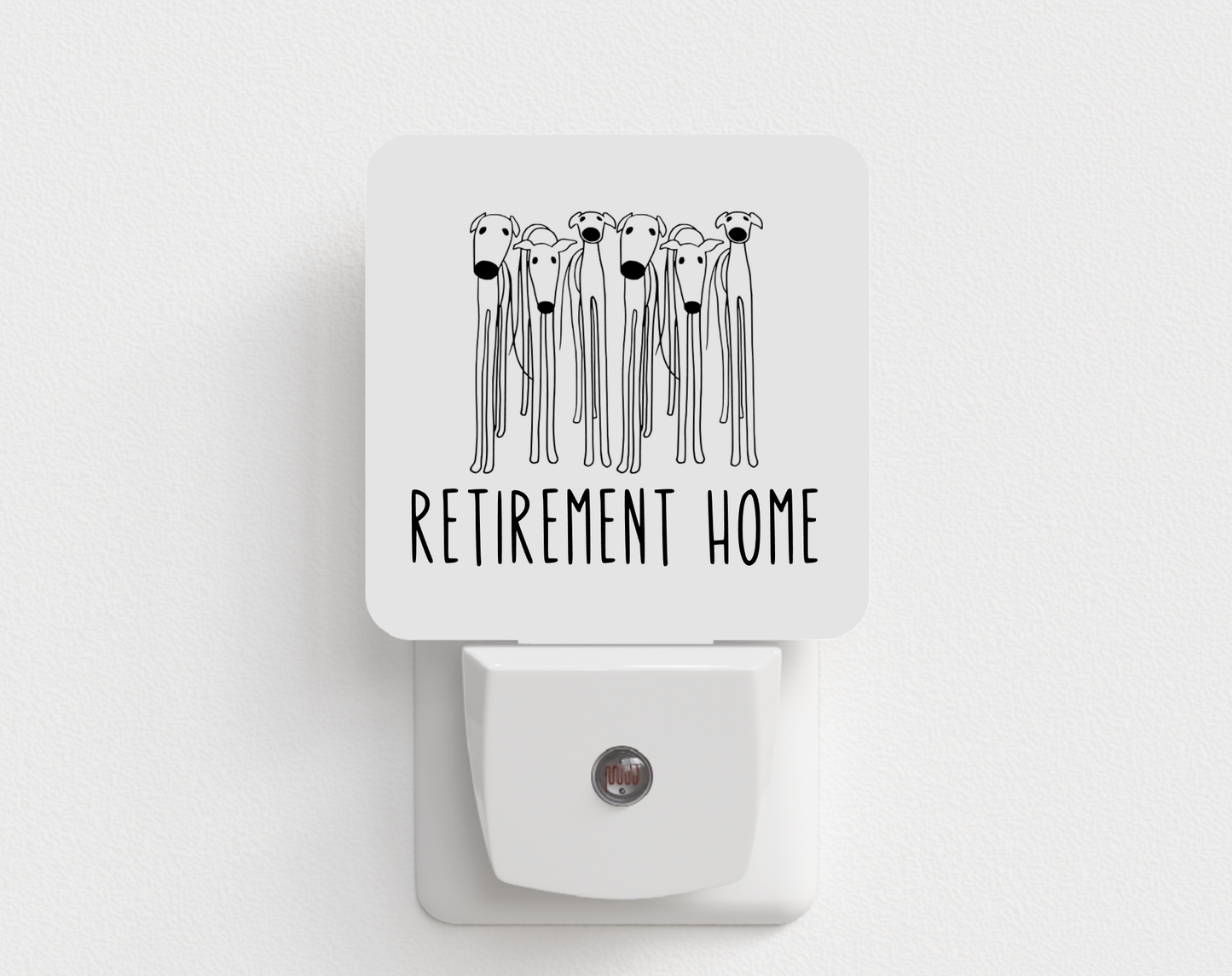 Greyhound Retirement Home Night Light