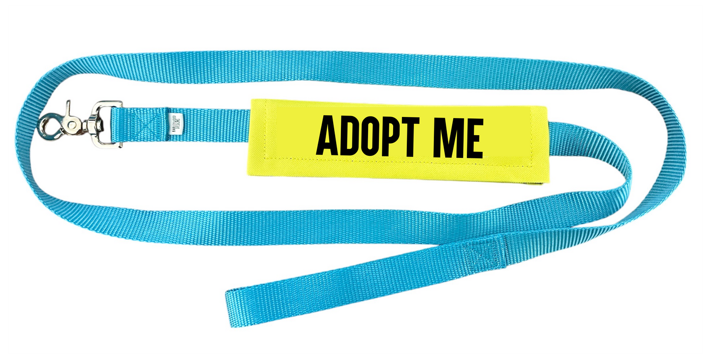 Adopt Me Leash Wrap, Leash Sleeve, Harness Wrap