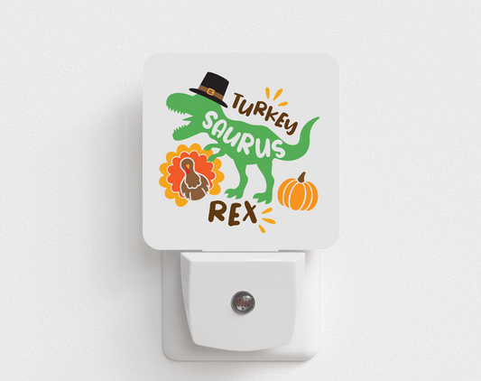 Turkey Saurus Rex Dinosaur Night Light