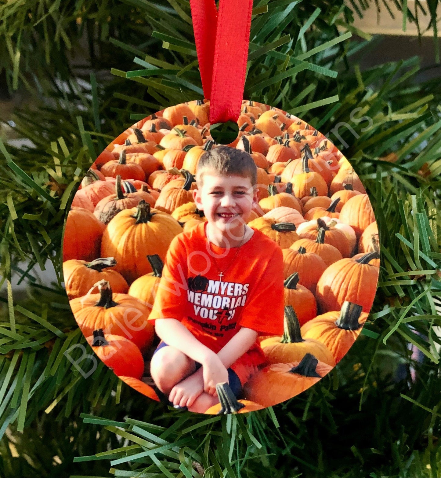 Personalized Christmas Ornament With Your Photo