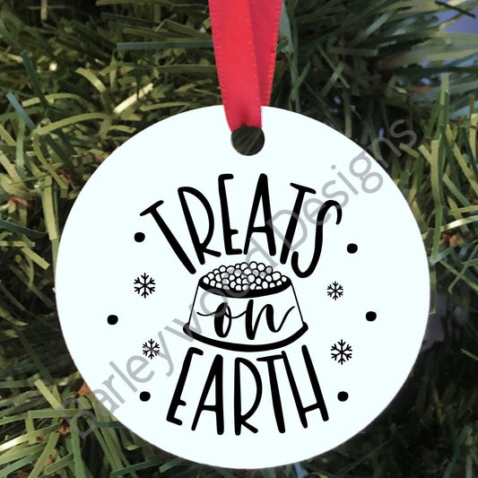 Treats On Earth Christmas Ornament