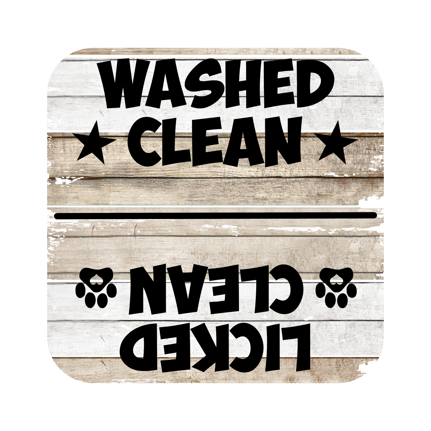 Dishwasher Washed Clean/Licked Clean Magnet